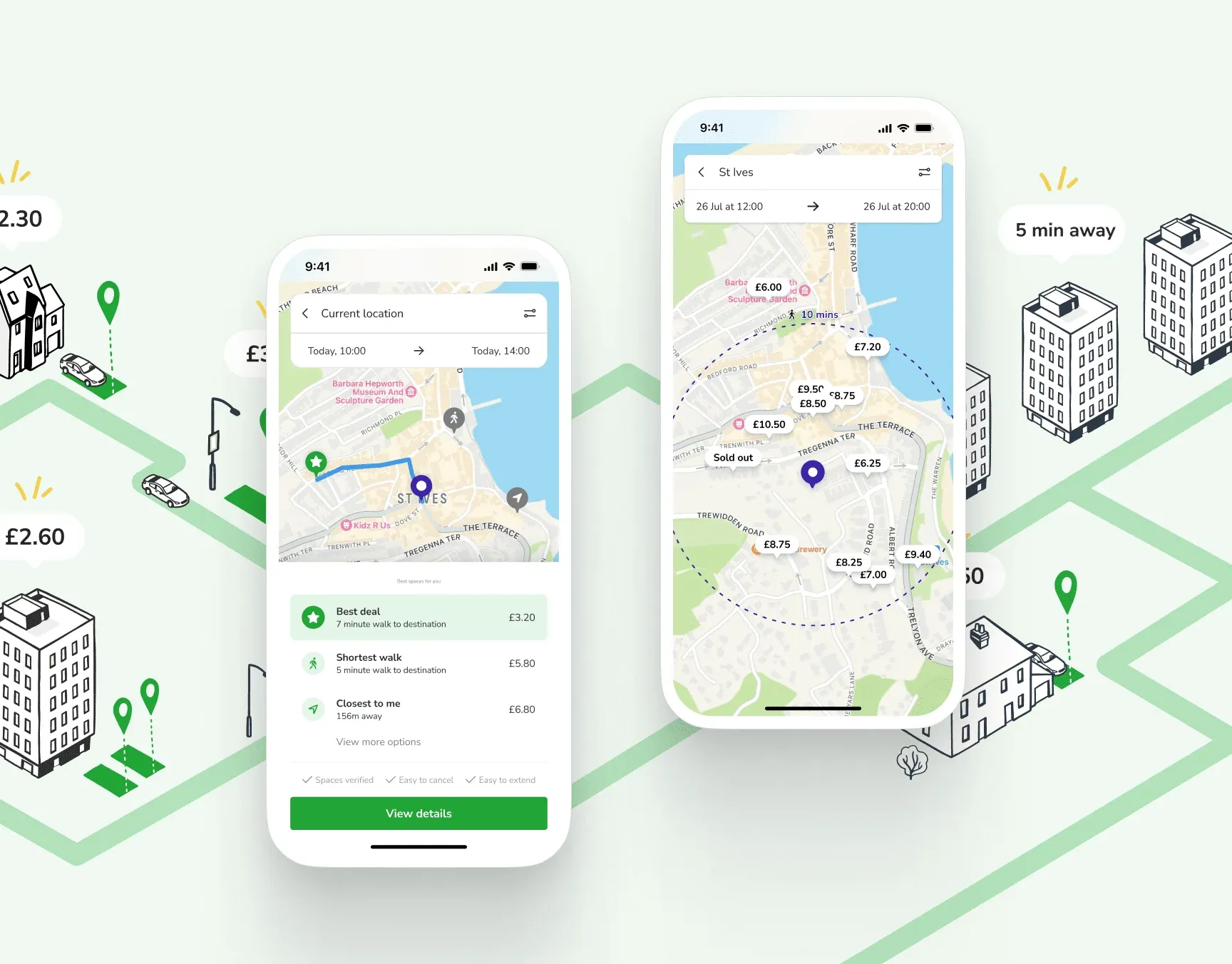 Just Park App Store Creative